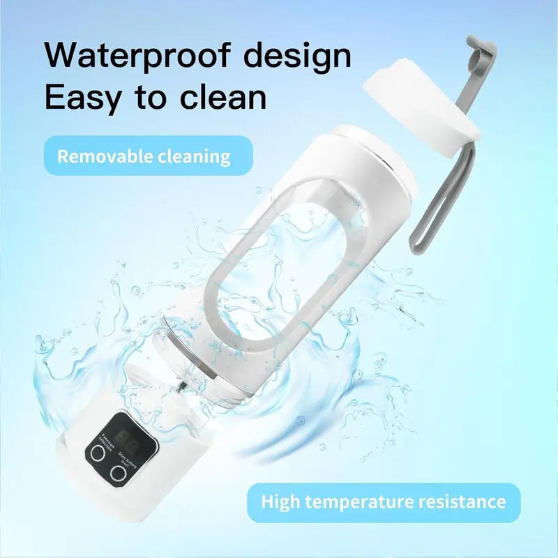 Ultimate Portable Blender! USB Rechargeable & Compact for Smoothies On-The-Go - Perfect Travel, Back to School & Gym! Leak Proof Design, Makes Shakes & Baby Food Cup Juicer Rechargeable Mini Blender Vegetable