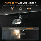 Car windshield sun shade - view 3
