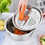 3-in-1 stainless steel strainer set - view 7