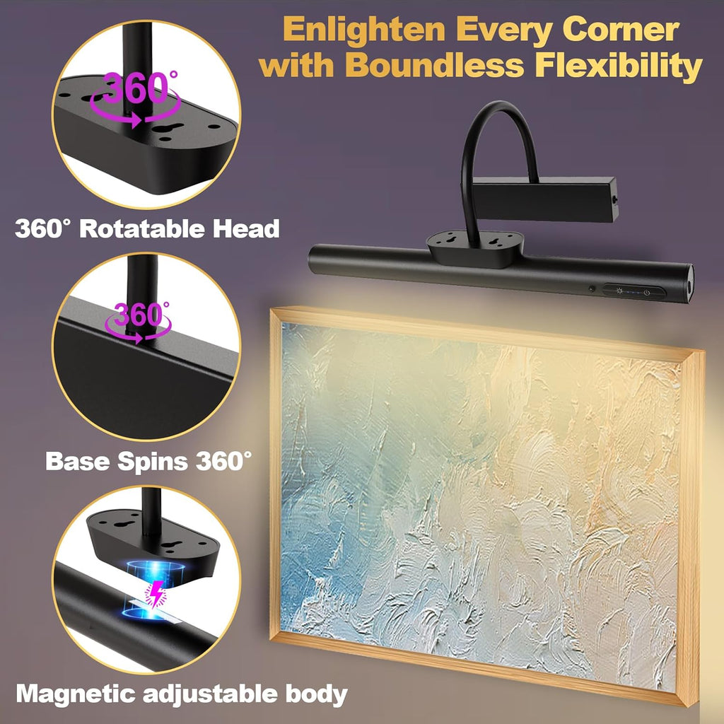 Cordless rechargeable picture light - view 4