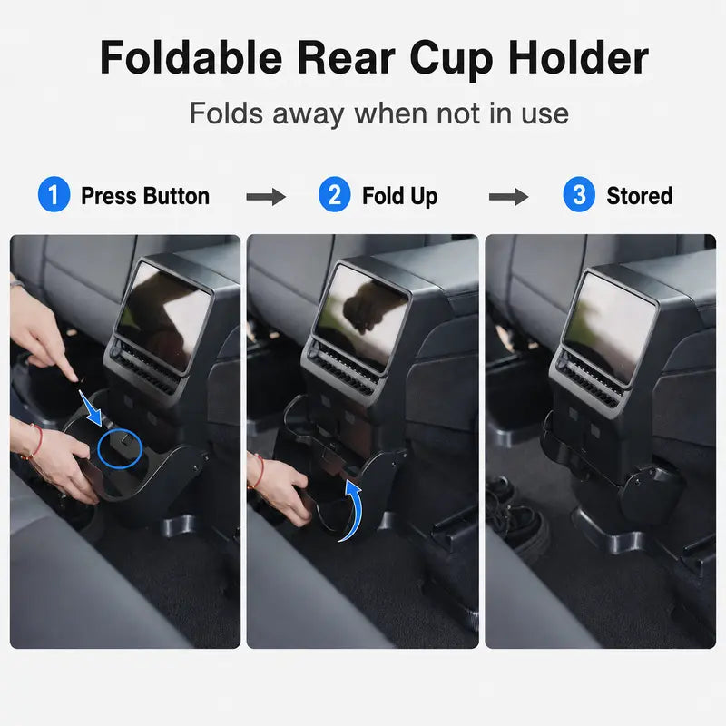 Rear seat organizer for Tesla Model 3 and Model Y - view 2