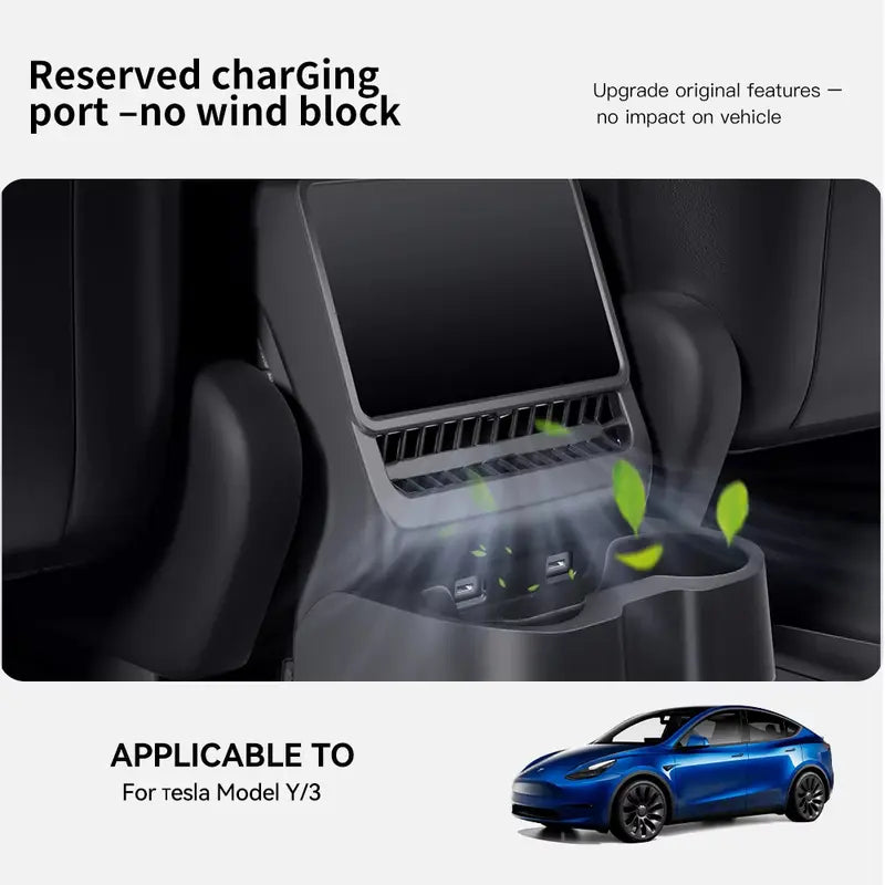 Rear seat organizer for Tesla Model 3 and Model Y - view 4