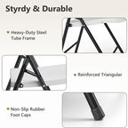 Heavy-duty plastic folding chair - view 5