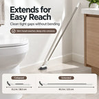 Telescopic crevice cleaning brush - view 3