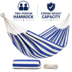 Extra-large double canvas hammock - view 4