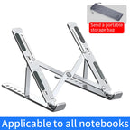 Foldable aluminum laptop stand - view 2