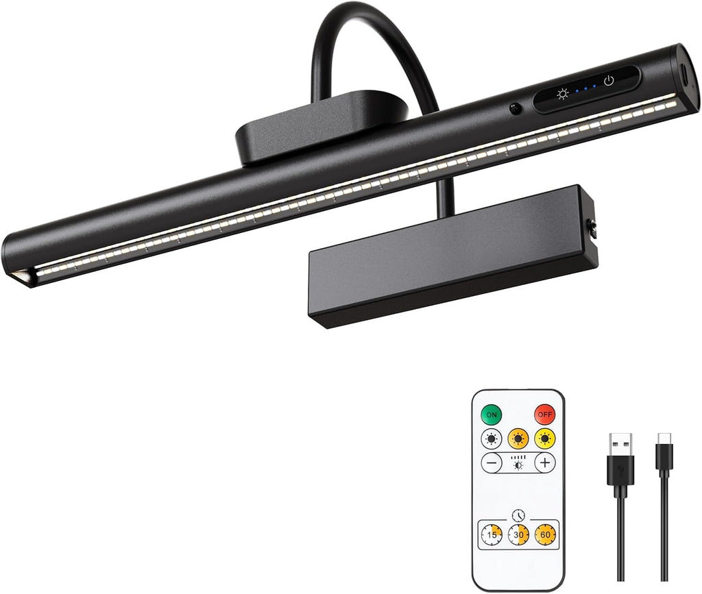 Cordless rechargeable picture light