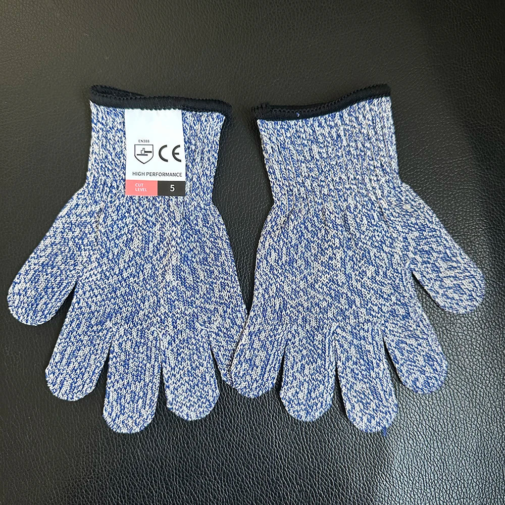Level 5 cut-resistant work gloves