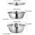 3-in-1 stainless steel strainer set - view 4