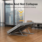 Foldable aluminum laptop stand - view 7