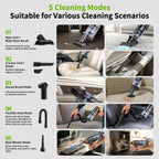 Cordless handheld vacuum and air duster - view 5