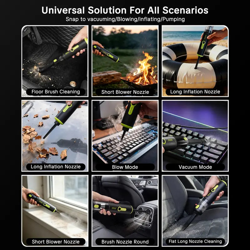 Portable cordless car vacuum - view 7