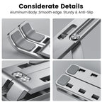 Foldable aluminum laptop stand - view 5
