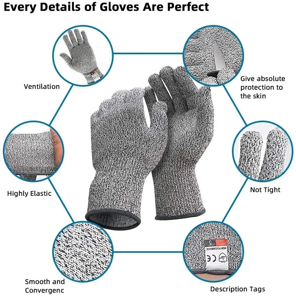 Level 5 cut-resistant work gloves - view 6