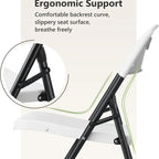 Heavy-duty plastic folding chair - view 7