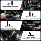 Portable cordless car vacuum - view 6