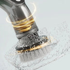 Electric Spin Scrubber – 8 Brush Heads, 54" Extendable Handle
