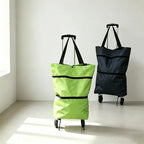 Foldable water-resistant shopping bag