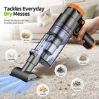 Cordless handheld vacuum and air duster - view 6