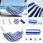 Extra-large double canvas hammock - view 6