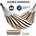 Extra-large double canvas hammock